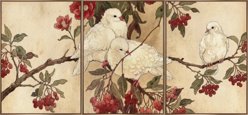 Statik Tutunma Özellikli Tablo - Poster Hayvan (Model- 27)