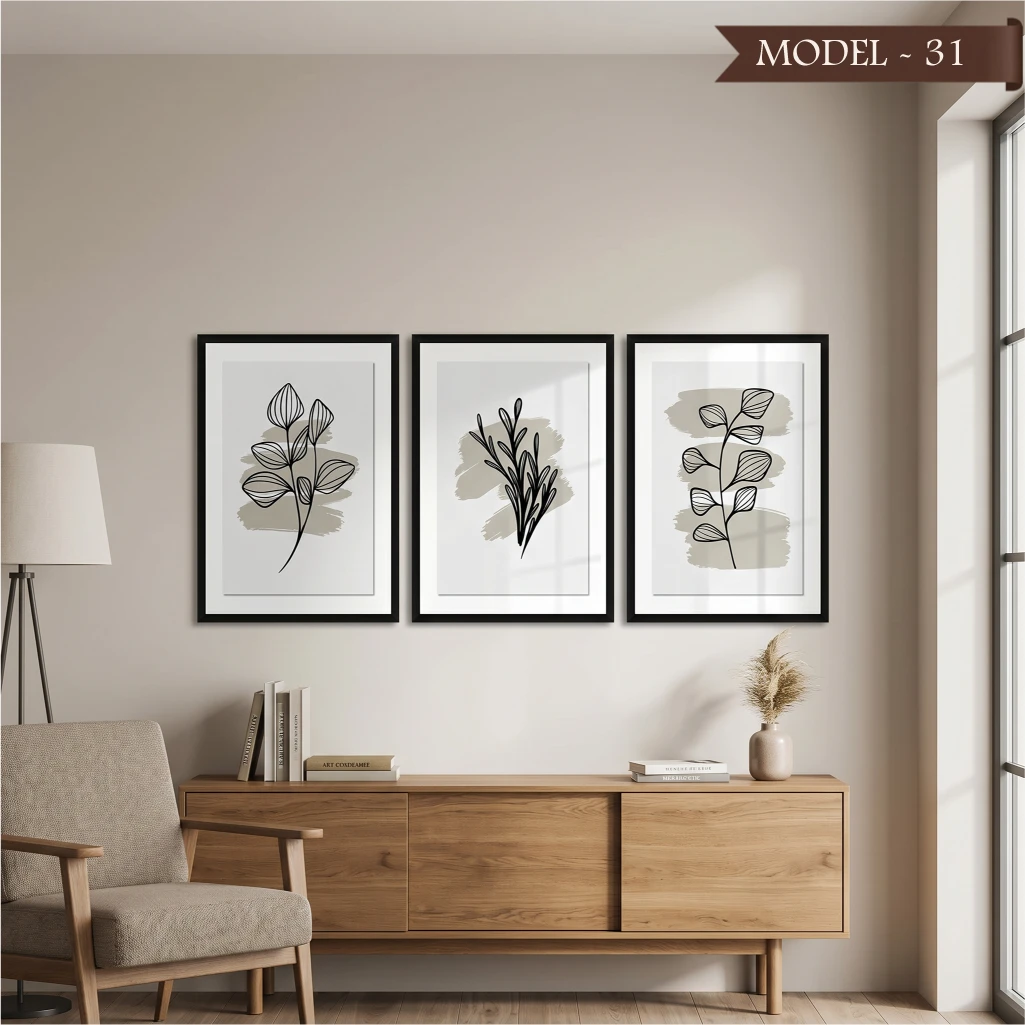 Cam Görünümlü Yapışkanlı Tablo Çiçek (Model- 31)