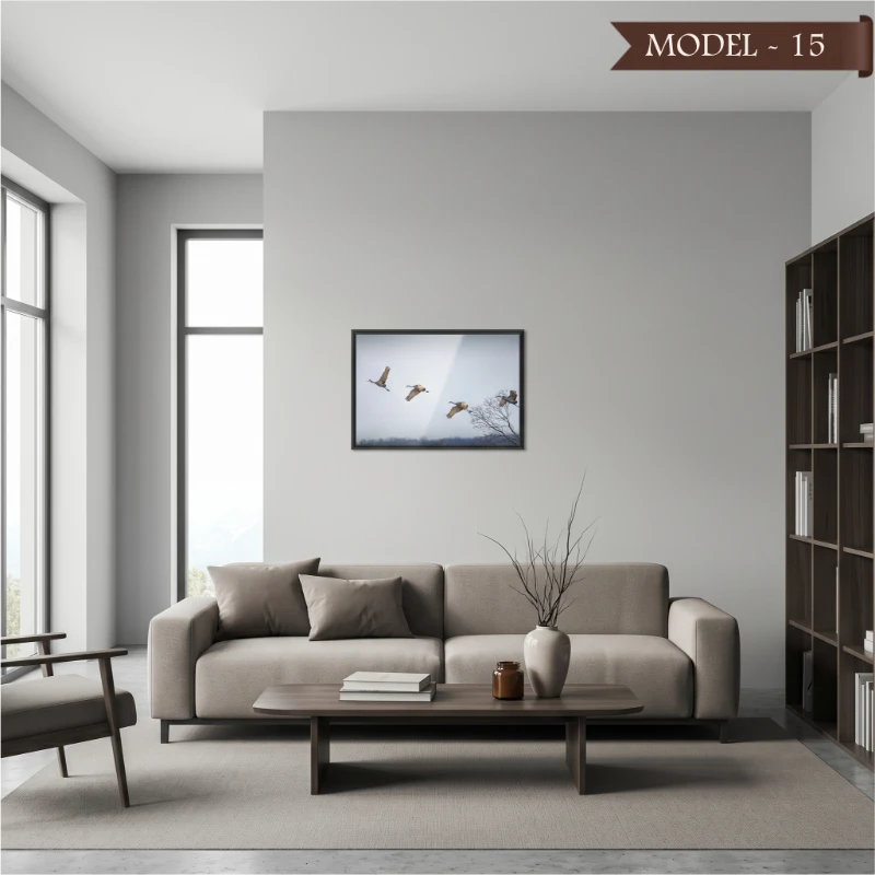 Cam Görünümlü Yapışkanlı Tablo Hayvan (Model- 15)