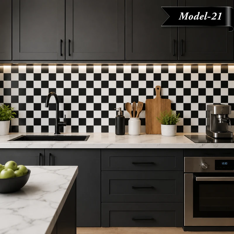 Yapışkanlı Tezgah Arası Kaplama (Model- 21)