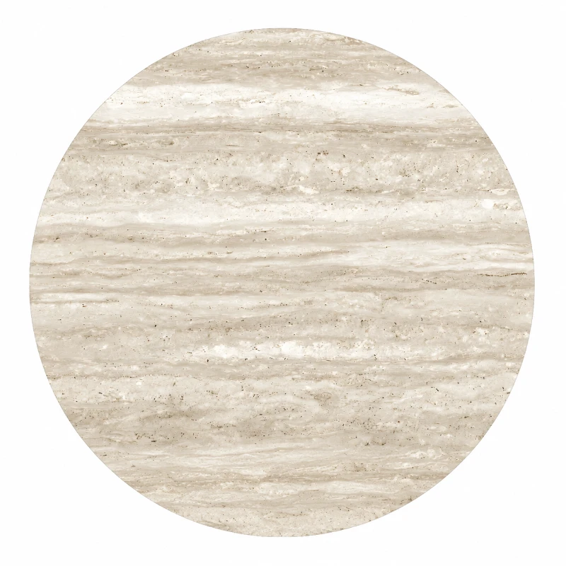 Yapışkanlı Desenli Yuvarlak Masa - Sehpa Kaplama (Model- 9)