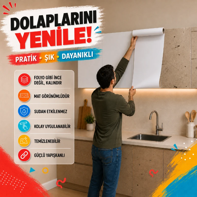 Beyaz Kalın Kaplama