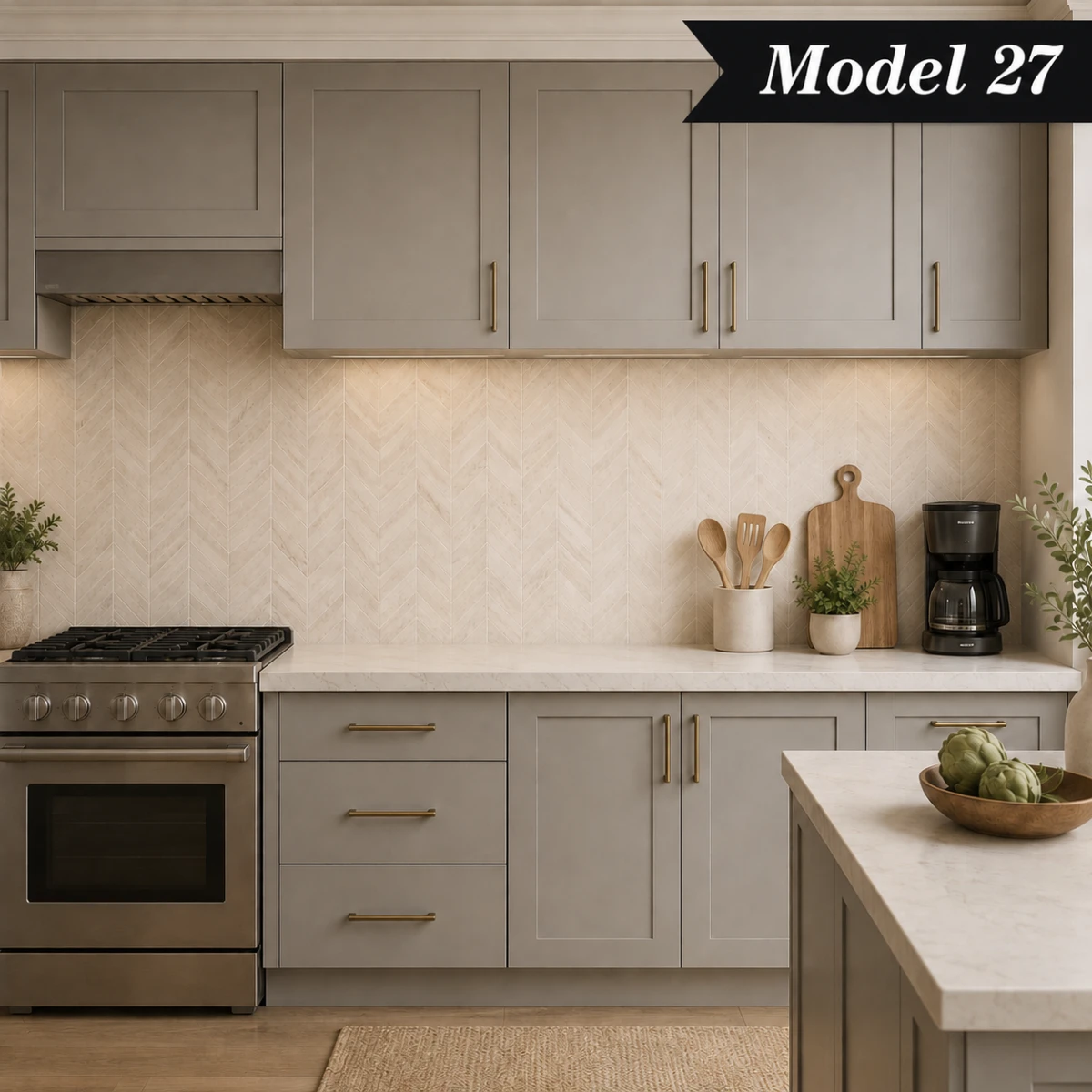 Yapışkanlı Tezgah Arası Kaplama (Model- 27)