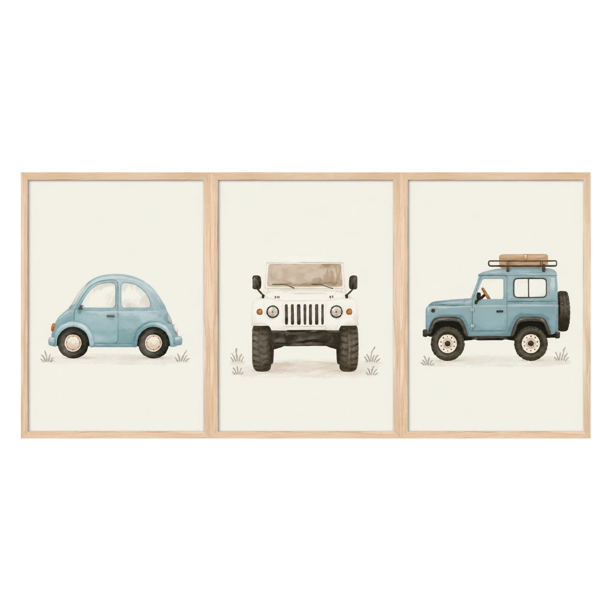 Statik Tutunma Özellikli Tablo - Poster Çocuk Odası (Model-41) 