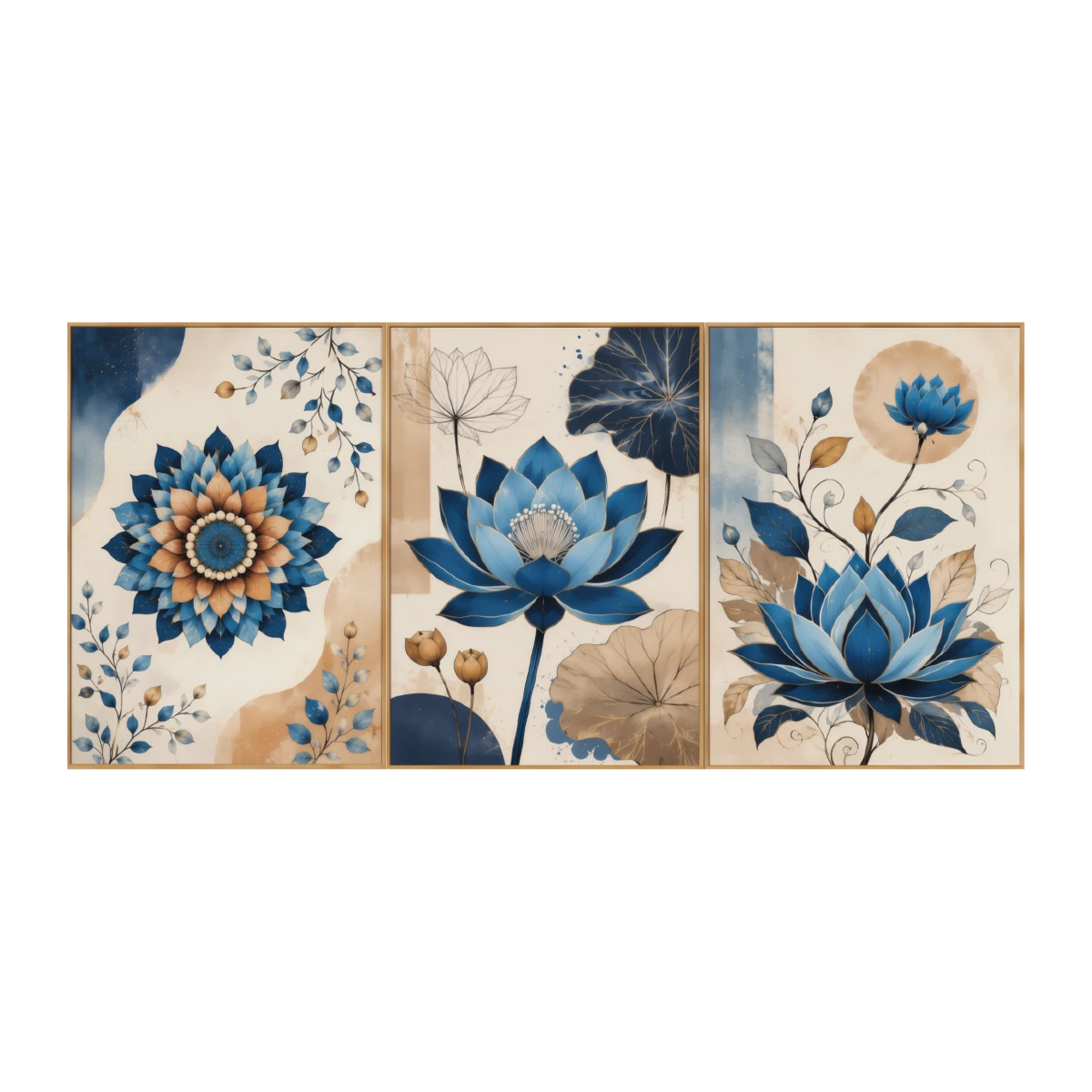 Statik Tutunma Özellikli Tablo - Poster Çiçek (Model- 119) 